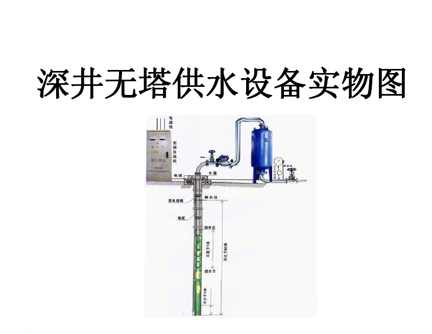 铜川印台区井泵无塔式供水设备